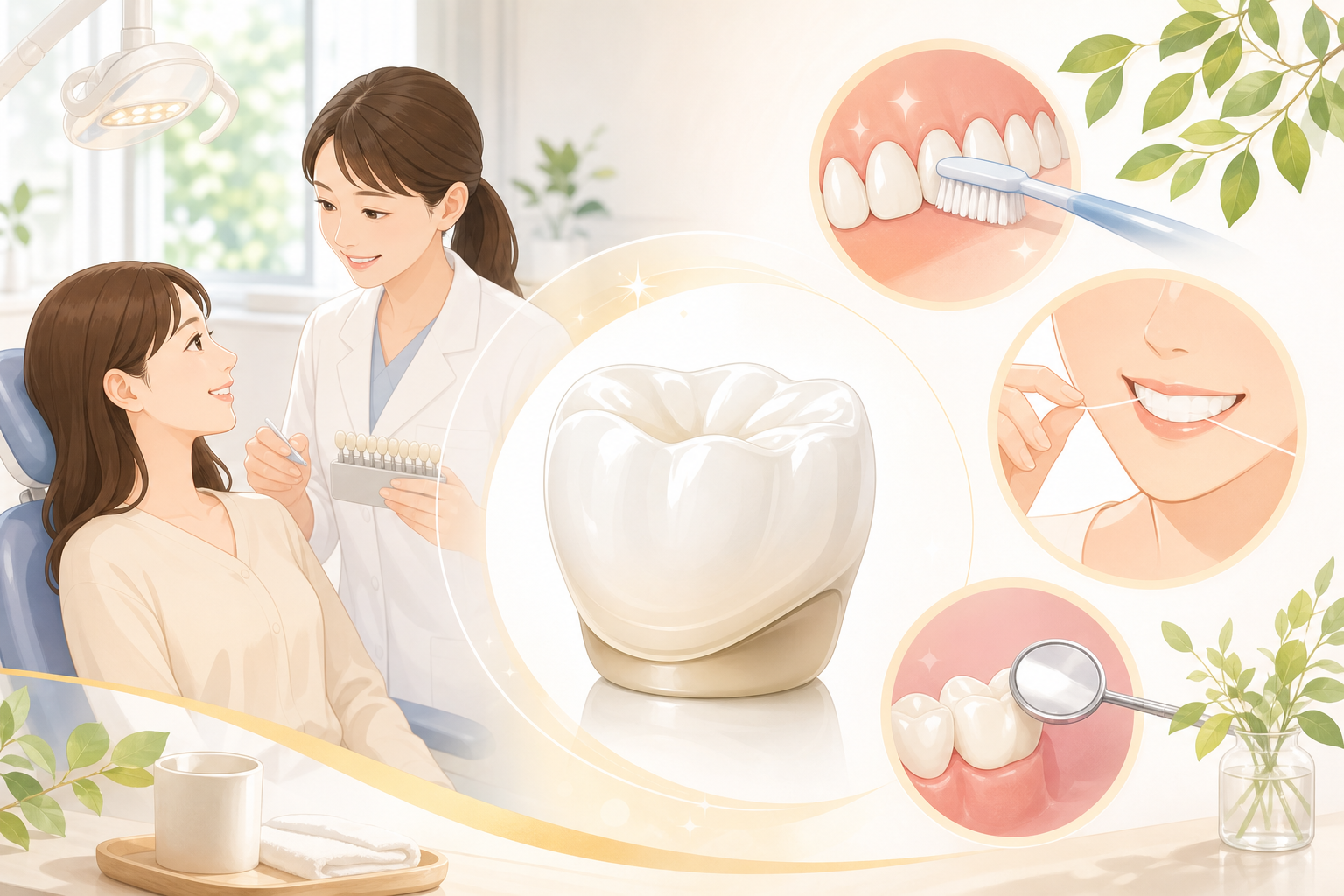 セラミックを長持ちさせるために歯科医がこだわる3つのポイント