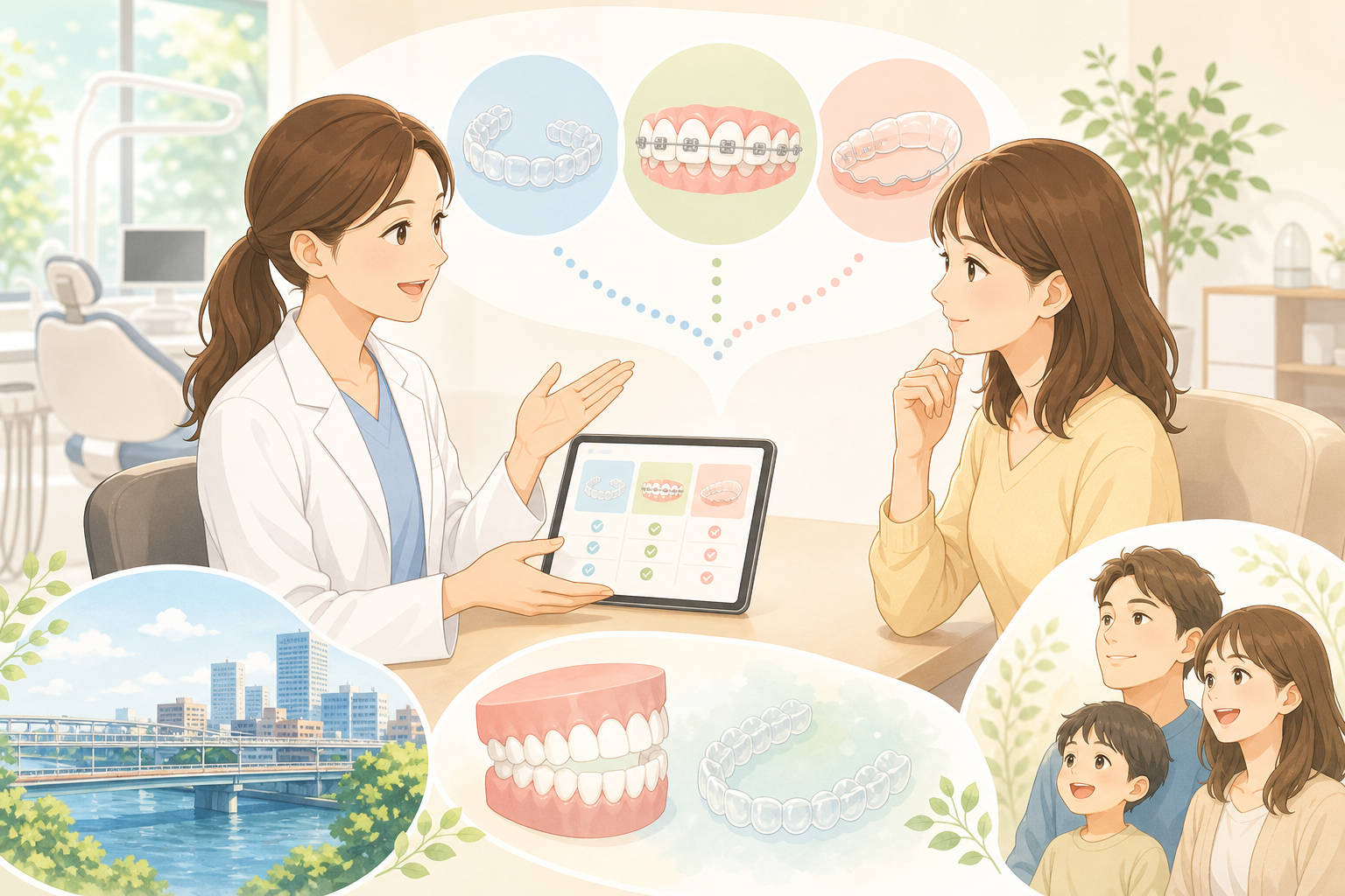新子安で矯正を検討中の方へ：治療方法を複数提案してもらえると何が変わる？