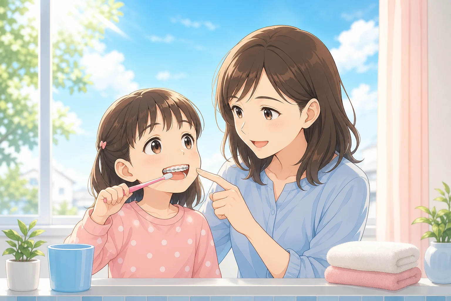 矯正中の歯のクリーニング、なぜ定期的に必要？新子安の小児矯正で行うこと